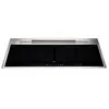 Image de Falmec Design+ Sintesi - Table de cuisson à induction - 4 plaques de cuisson - Niche - largeur : 86.2 cm - profondeur : 49 cm - Classe A++ - avec garnitures en acier inoxydable - acier inoxydable avec Aspiration descendante