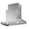 Image de Hotte Encastrable FALMEC VIRGEVO3431, 90cm, commandes électroniques, finition Inox, moteur 4 vitesses, Débit boost = 680m3/h, Puissance acoustique max = 62dB, Eclairage LED réglable en température, Classe énergétique : B