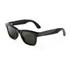 Image de Lunettes connectées IA Meta Ray-Ban (Gen 3) Wayfarer Grande Noir brillant Verres polarisés verts