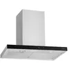 Image de Hotte décorative murale Airlux AHBS660SS Argent et noir