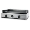 Image de Plancha gaz Forge Adour Modern 75 I 6000 W Noir et Argent