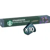 Image de Pack de 10 capsules Nespresso Starbucks Espresso Roast