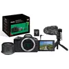 Image de Pack Fnac Appareil photo hybride Canon EOS R50 Noir + RF-S 18-45mm f/4.5-6.3 IS STM + Micro + Trépied + Télécommande + carte SD + Chargeur