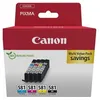 Image de Pack Cartouche d'encre Canon CLI-581 Cyan Magenta Jaune et Noir SEC