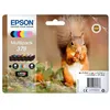 Image de Pack de Cartouche d'encre Epson Ecureuil 378 Noir, Cyan, Magenta, Jaune, Cyan clair et Magenta clair