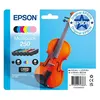Image de Pack de 6 cartouches d'encre Epson 250 Violon Noir Cyan Magenta Cyan clair Jaune Magenta clair