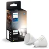 Image de Pack de 2 ampoules connectées Philips Hue White Ambiance GU10 Blanc