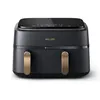 Image de Friteuse sans huile Philips NA352/04 Airfryer 9L noir double panier Accessoires inclus