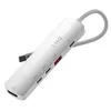 Image de Hub USB-C Lnq Multiports 5 en 1 Pro 140 W Blanc