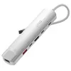 Image de Hub USB-C Lnq Multiports 6 en 1 Pro 140 W Blanc