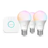 Image de Starter kit Ampoule connectée Philips Hue Essential E27 ambiance Blanc et couleur