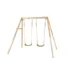 Image de EXIT TOYS Balançoire double en bois Silvi