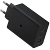 Image de Adapteur secteur ultra rapide universel Samsung Trio avec 2 USB-C et 1 USB-A 65 W Noir