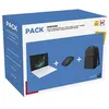 Image de Pack PC Portable Samsung Galaxy Book2 Pro NP950XGK 15,6" Full HD Intel® Core  Ultra 7 16 Go RAM 512 Go SSD Argent + Sac à dos Noir + Souris sans fil Bluetooth Noir