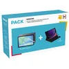 Image de Pack Tablette Tactile Samsung Galaxy Tab S10 FE 10,9" Wi-Fi 128 Go Anthracite + BookCover Keyboard
