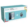 Image de Pack Smartphone Samsung Galaxy S25 6,2  5G Nano SIM 128 Go Noir Absolu + Buds3 Argent