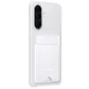 Image de Coque arrière avec porte-carte Gris Clair pour Samsung Galaxy A37 5G