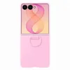 Image de Coque magnétique en silicone avec anneau Violet pour Samsung Galaxy Z Flip 8