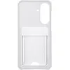 Image de Coque arrière avec porte-carte Gris Clair pour Samsung Galaxy A27 5G