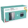 Image de Pack Smartphone Samsung Galaxy S26 FE 6,7" 5G Double Nano SIM 128 Go Graphite + Ecouteurs Buds3 FE Noir
