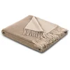 Image de BIEDERLACK Couverture d'intérieur en cachemire - Plaid 130x170cm beige