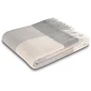 Image de BIEDERLACK Couvre-lit PLAID CASHMERE 130x170cm Pleasant Stone gris clair