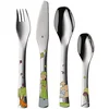 Image de WMF Ensemble de couverts pour enfants 4 pièces Le Petit Prince Crogargan / Multicolore argent