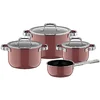 Image de WMF Batterie de cuisine 4 pièces FUSIONTEC MINERAL PRO Quartz Rose baie