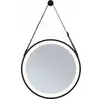 Image de Miroir lumineux LED réglable Paulmann Miro IP44 200lm 230V Noir 7,5 W 71092
