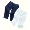 Image de Vêtements pour poupée de 42 à 50 cm : Götz Boutique Lot de 2 pantalons : Jeans et blanc Gotz-3401651