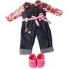Image de Vêtements pour poupées de 45 cm : Salopette en jean avec Dollocs Gotz-3402191