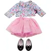 Image de Ensemble pour poupée de 45 à 50 cm : Fleurs et paillettes Gotz-3402676