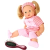 Image de Poupée Maxy Muffin 42 cm cheveux blonds avec tenue rose et brosse Gotz-1427172