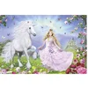 Image de Puzzle 100 pièces - La princesse des licornes Schmidt-55565