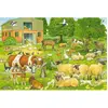 Image de Puzzle 100 pièces : Familles d’animaux à la ferme Schmidt-56528