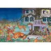 Image de Puzzle 100 pièces : Visite nocturne des animaux Schmidt-56575