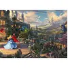 Image de Puzzle 1000 piÃ¨ces : Thomas Kinkade : La Belle au bois dormant, danse dans la lumiÃ¨re enchantÃ©e, Dis