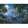 Image de Puzzle 1000 pièces : Thomas Kinkade : La Petite Sirène et le Prince Eric, Disney Schmidt-57370
