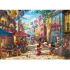 Image de Puzzle 6000 piÃ¨ces Disney : Thomas Kinkade : Mickey et Minnie au Mexique