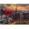 Image de Puzzle 1000 piÃ¨ces - Thomas Kinkade : Superman, protecteur de Metropolis