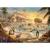 Image de Puzzle 1000 piÃ¨ces : Disney, La Petite SirÃ¨ne : CÃ©lÃ©bration de l'Amour, Thomas Kinkade