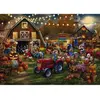 Image de Puzzle 1000 pièces : Disney,Festival de la citrouille Mickey et Minnie Schmidt-58048