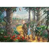 Image de Puzzle 1000 pièces - Thomas Kinkade : Le Magicien d'Oz : Suivez la route des Briques Jaunes Schmidt-58426