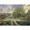 Image de Puzzle 1000 piÃ¨ces - Thomas Kinkade : Idylle campagnarde