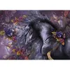 Image de Puzzle 1000 piÃ¨ces : Rose bleue