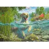 Image de Puzzle 1000 pièces : Labrador sable à la pêche Schmidt-58557