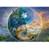 Image de Puzzle 1000 pièces : Yin & Yang - Le monde des montagnes