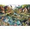 Image de Puzzle 1000 pièces : Village en lisière de forêt Schmidt-58874
