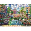 Image de Puzzle 1000 pièces : La magie des canaux d'Amsterdam