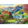 Image de Puzzle 1000 pièces : Détente dans les Dolomites Schmidt-58886